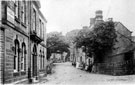 Towngate, High Bradfield, Old Horns Inn on left