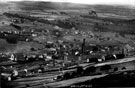 Stocksbridge, general view from Green Moor, St. Matthias Church can be seen to the left, Stocksbridge Works to the right