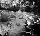 Stepping stones on River Don, Bitholmes Wood