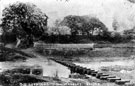 Lepping or Leaping Stones', (stepping stones), River Don, Hillsborough, 1895-1915