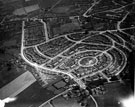 Aerial view - Stubbin Estate, Shiregreen showing roads including Hatfield House Lane (left), Bowfield Road, Rolleston Road with Bellhouse Road (top of picture) and Barnsley Road (bottom of picture)