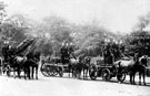 Horse drawn fire engines