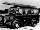Fire Brigade - Dennis rescue tender (known as the The Pig) in service from 1934