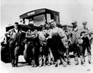 Group of City Engineers' Workmen with vehicle Reg. No. WE 8488