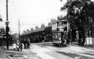Abbeydale Road, Millhouses Tram Terminus, Tram 217