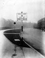 Abbeydale Road South, road sign fixed on all first class roads on entering Sheffield
