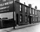 Acres Hill Road showing (left) Nos. 43-51 Sheffield Wire Rope Co. Ltd.