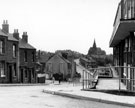 Andover Street from Pye Bank Flats looking towards Andover Street Methodist Church