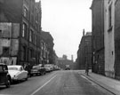 Arundel Street looking towards Howard Street showing the junction of Surrey Street Arundel Street looking towards Howard Street showing the junction of Surrey Street
