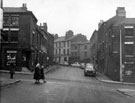 Arundel Street at the junction of Howard Street, showing No. 25 The Wee Cutlery Shop (proprietor F. Dodd) and No. 29 The Sheffield Smelting Company Arundel Street at the junction of Howard Street, showing No. 25 The Wee Cutlery Shop (proprietor F. Dodd) and No. 29 The Sheffield Smelting Company