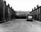 Arkle Road situated off Thames Road, Darnall, railway tracks and sheds in background