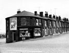 Nos. 1; 3; 5, Aston Street, Wybourn at the junction with (left) Bernard Road 