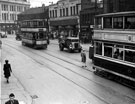 Traffic on Attercliffe Road showing John Banners's, Shortridge Street and Littlewoods Stores Traffic on Attercliffe Road showing John Banners's, Shortridge Street and Littlewoods Stores