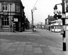 Attercliffe Road with the junction of Staniforth Road showing The Yorkshire Bank, Robin Hood public house and Wigfalls Attercliffe Road with the junction of Staniforth Road showing The Yorkshire Bank, Robin Hood public house and Wigfalls