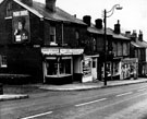 Nos. 68 - 78 Barber Road, Crookesmoor, showing No. 78 Eric Smith and Son Ltd., butchers