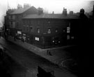 View: s13289 Corner of Barkers Pool and Pool Square, Nos. 102 - 114 Barkers Pool (including White Lion Hotel), these buildings were later demolished to make way for the War Memorial
