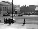 View: s13298 Barkers Pool looking towards Burgess Street, the car park was later redeveloped by Cole Brothers, department store