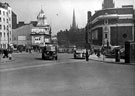 View: s13300 Barkers Pool looking towards Fargate, Cinema House on left, The Regent on right