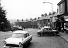Baslow Road improvement at Totley Rise, September 1961 to June 1963 looking North near Glover Road