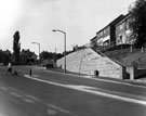 Baslow Road improvement at Totley Rise, September 1961 to June 1963