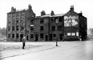 Derelict buildings on corner of Bath Street and Thomas Street, City Centre