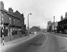 Bawtry Road looking towards Tinsley Viaduct showing the junction of Town Street with Norborough Road to the right