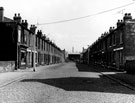 Beall Street, Attercliffe looking from Britnall Street to Dunford and Elliott Ltd., Attercliffe Wharf Works, steel manufacturers, Chippingham Street