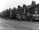 T. and O. Lister, sweets and tobacconist, No. 300 and Jean Mitchell, hairdressers, No. 302 Bellhouse Road at the junction of Shiregreen Lane, Shiregreen