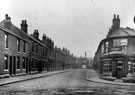 Bennett Street from Hill Street looking towards London Road, Highfield