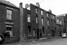 Derelict Nos. 22 - 12 Bodmin Street, Attercliffe with Attercliffe Wesleyan Reform Church extreme right