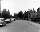 Borough Road, Hillsborough, ice cream vans in background belong to No. 12 Truffelli's, ice cream makers
