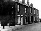 Nos. 7 - 15 Bowen Street, off Ripon Street looking towards the recreation ground and entrance to Court 1
