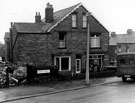Premises belonging to William Oliver, plumber, No. 146 Bradley Street, looking towards Northfield Road, Crookes