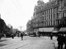 View: s13689 High Street, Foster's Buildings including Nos. 10 - 16 William Foster and Son Ltd., tailors, No. 8 Kingdon and Son, tobacconist
