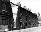 View: s13707 Demolition of back to back houses on Bramall Lane, between Randall Street and John Street. Court No 4 at rear of housing