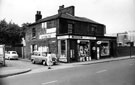 F. Osborne, newsagents (No. 92) and Jack Archer, sportswear, (No. 90) Bramall Lane / Ascot Street