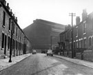 Bright Street, Carbrook looking towards the junction with Carbrook Street and E.S.C., Bright Street Works