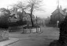 Roundabout at junction of Brincliffe Edge Road (foreground), Ashland Road, Archer Lane and Sandford Grove Road, Nether Edge