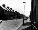 Nos. 70, 68 etc Britnall Street from the junction with Titterton  Street looking towards ShirlandLlane
