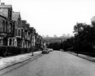 Brook Road opposite Meersbrook Park looking towards Heeley