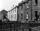 Rear view of derelict housing on Brotherton Street 