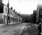 Bruce Road off Ecclesall Road looking towards Eastwood Road, Sharrow