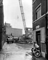 View: s13994 Cadman Lane during the demolition of Walker and Hall Ltd., Electro Works