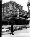 View: s14026 Cambridge Street photographed from Moorhead showing construction of Grosvenor House Hotel
