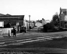 Butterthwaite Lane, Ecclesfield looking from Green Lane showing Brightside Foundry