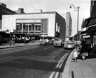 Bank Street and Angel Street from Castle Street, ABC Cinema on left (later became Cannon Cinema)