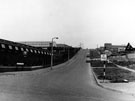 Industrial premises including Walker Wright, Catley Road, Darnall, Greenland Road bus depot bottom left looking towards Tinsley Park