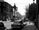 Cavendish Street and junction of Convent Walk showing (right) Notre Dame High School 