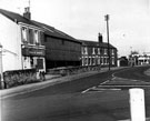 Cemetery Road from junction of Sharrow Vale Road and Sharrow Lane, No. 350 F. J. and A. Loates, grocers on left, 