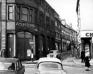 Change Alley from Norfolk Street, No. 18 Norfolk Street, J.W. Thornton Ltd., confectioners on right, premises belonging to Thomas A. Ashton Ltd., left